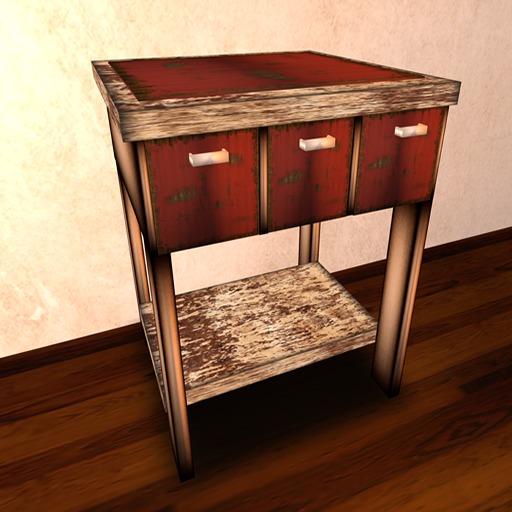 ~W&W~ Birchbark Country Side-Table