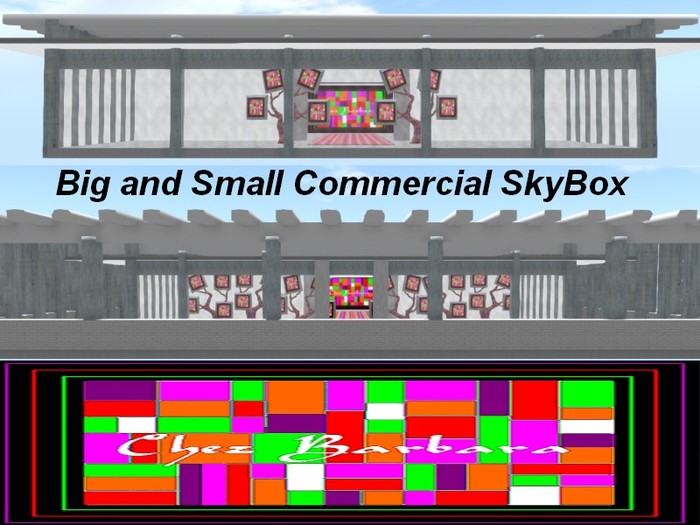 BOX BW COMMERCIAL SKYBOX