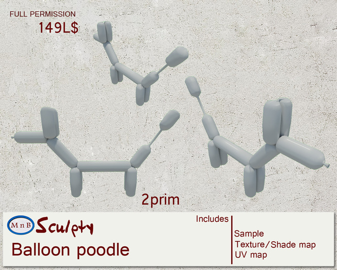 *~M`n B~* Balloon poodle (box)