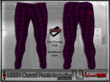 Upload[_]:: - MESH Casual Pants for Ladies (multicolor)