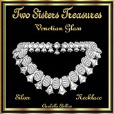 TST - VENETIAN GLASS SILVER NECKLACE