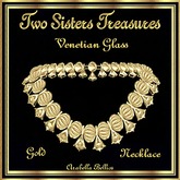 TST - VENETIAN GLASS GOLD NECKLACE YG