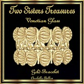 TST - VENETIAN GLASS GOLD BRACELET YG