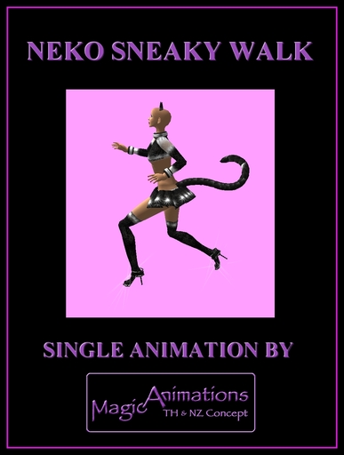 Neko Sneaky Walk Animation by Magic Animations (mod/trans)