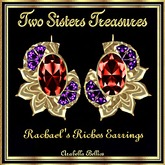 TST - RACHAEL'S RICHES RUBY AMETHYST EARRINGS YG