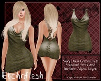 [Etchaflesh] Ginger Autumn Dont Cross Me Dress