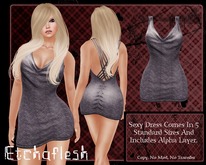[Etchaflesh] Ginger Grape Dont Cross Me Dress