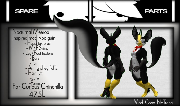 Nocturnal meeroo Inspired Roo'Guin Mod