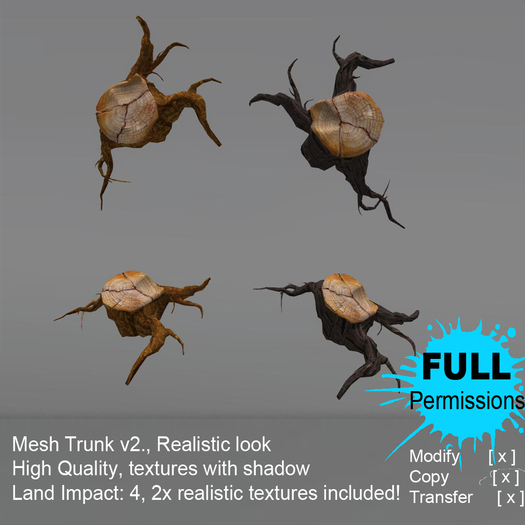 Trunk v2. Full Permission  (boxed) *MESH* version