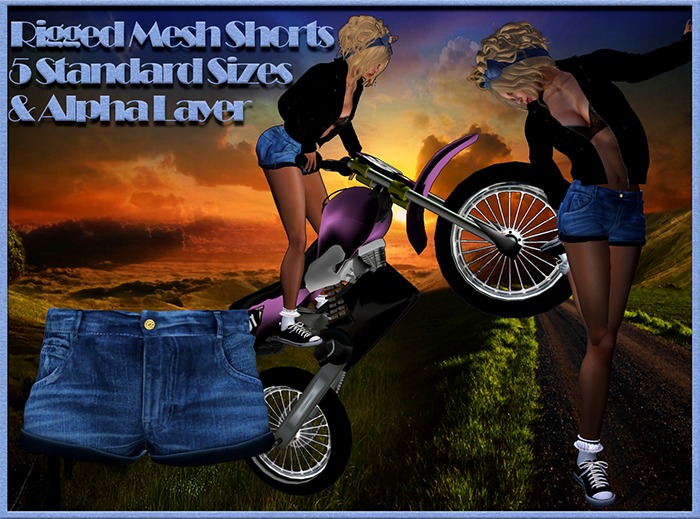 Shorts Light Blue