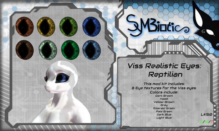 Viss Realistic Eyes: Reptilian