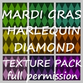 Mardi Gras - Harlequin Diamond texture pack