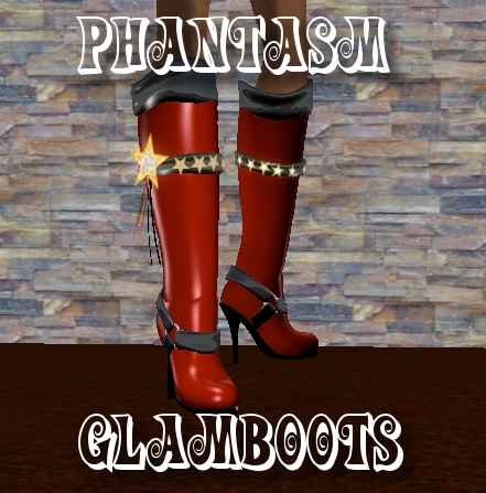 PHANTASM GLAM BOOTS-11 colours