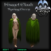 [FPI] Kismet Cloak Spring Green - Unisex Hooded Cloak