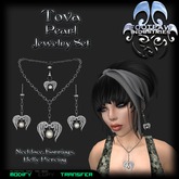 [FPI] Tova Jewelry Pearl - Necklace, Earrings, Belly Piercing - Jewelry Set