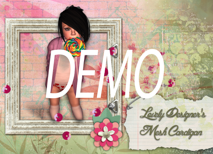 Lovely Designers Mesh Cardigan DEMO