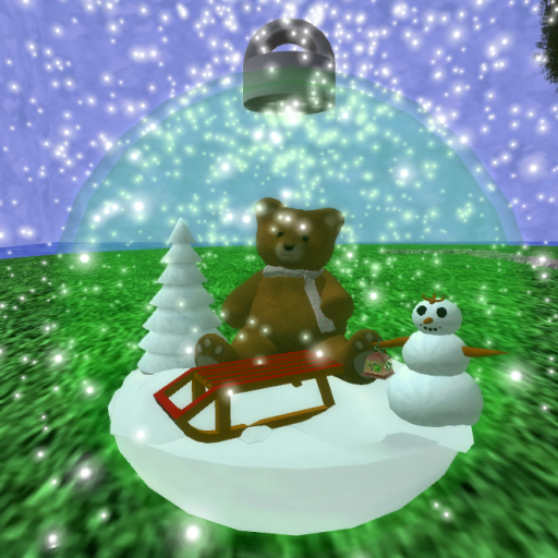 Christmas ball cinnamon bear
