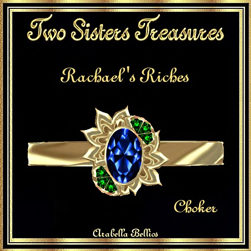 TST - RACHAEL'S RICHES SAPPHIRE EMERALDS CHOKER YG