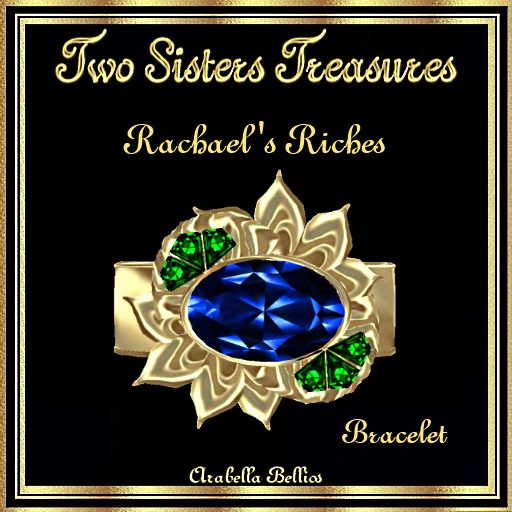 TST - RACHAEL'S RICHES SAPPHIRE EMERALDS BRACELET YG