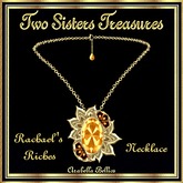 TST - RACHAEL'S RICHES TOPAZ AMBER GARNET NECKLACE YG