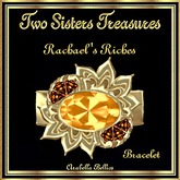 TST - RACHAEL'S RICHES TOPAZ AMBER GARNET BRACELET YG