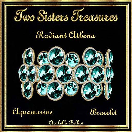 TST - RADIANT ATHENA AQUAMARINE BRACELET