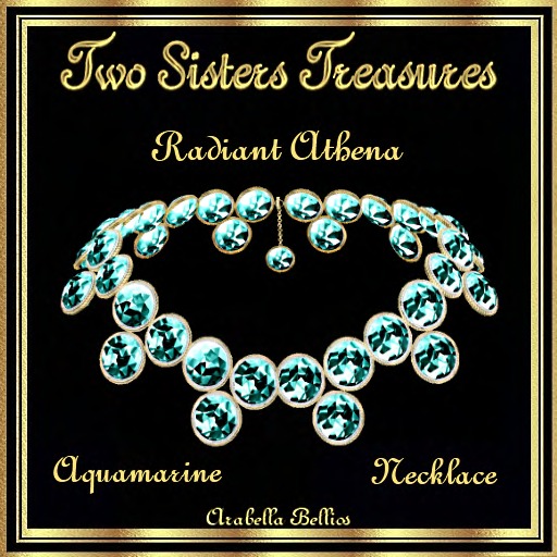 TST - RADIANT ATHENA AQUAMARINE NECKLACE