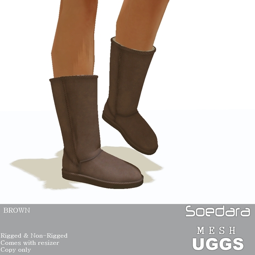 ~Soedara~ Mesh Uggs {Brown}