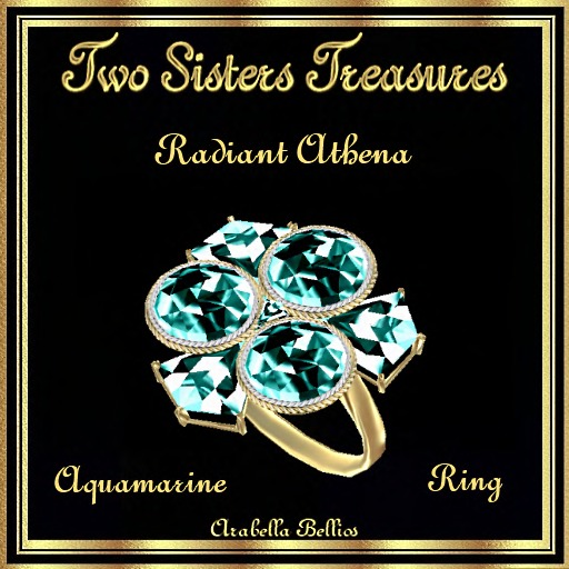 TST - RADIANT ATHENA AQUAMARINE RING