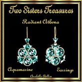 TST - RADIANT ATHENA AQUAMARINE EARRINGS