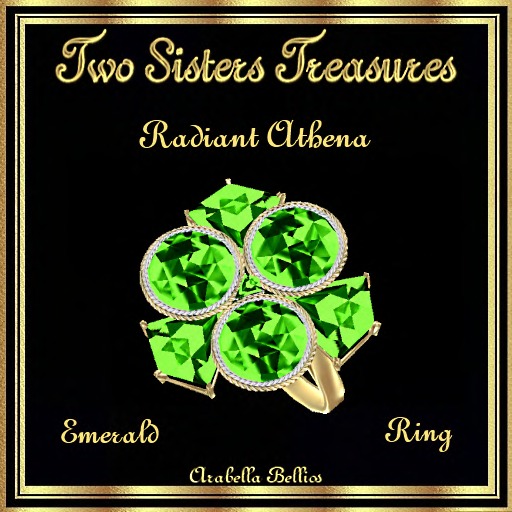 TST - RADIANT ATHENA EMERALD RING
