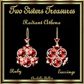 TST - RADIANT ATHENA RUBY EARRINGS