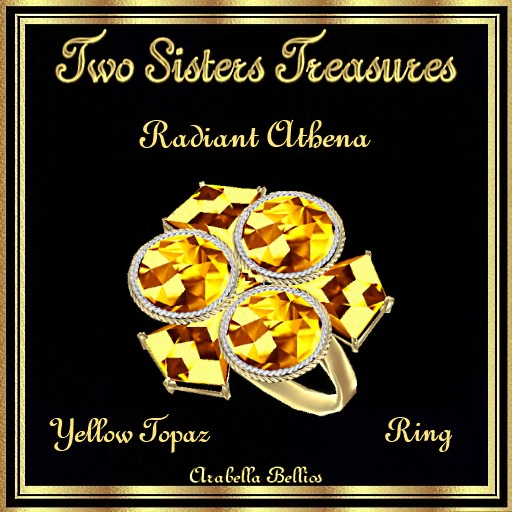 TST - RADIANT ATHENA YELLOW TOPAZ RING