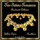 TST - RADIANT ATHENA YELLOW TOPAZ NECKLACE