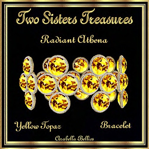 TST - RADIANT ATHENA YELLOW TOPAZ BRACELET