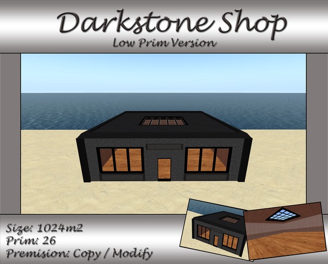 Darkstone Shop (Low Prims)