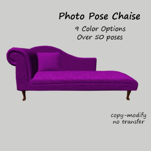 Photo Chaise w/ Color Change