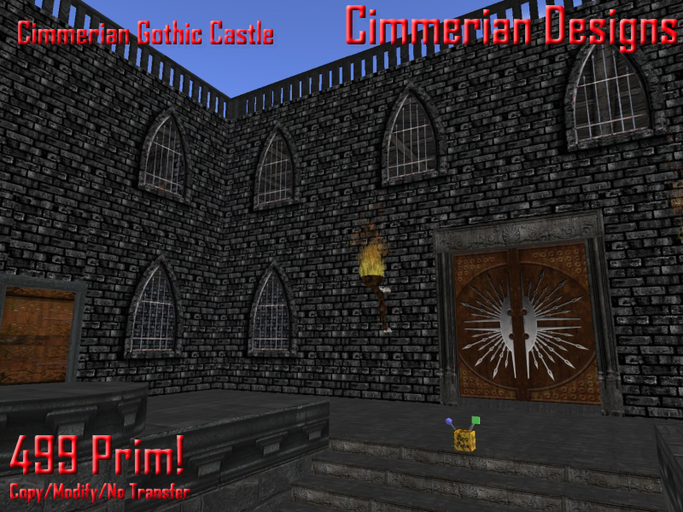 Cimmerain Gothic Vampire Castle