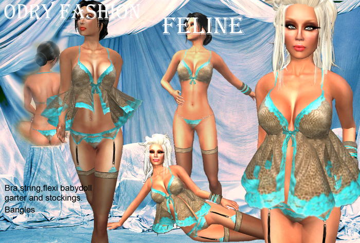 *OF *-*FELINE* Lingerie, Babydoll