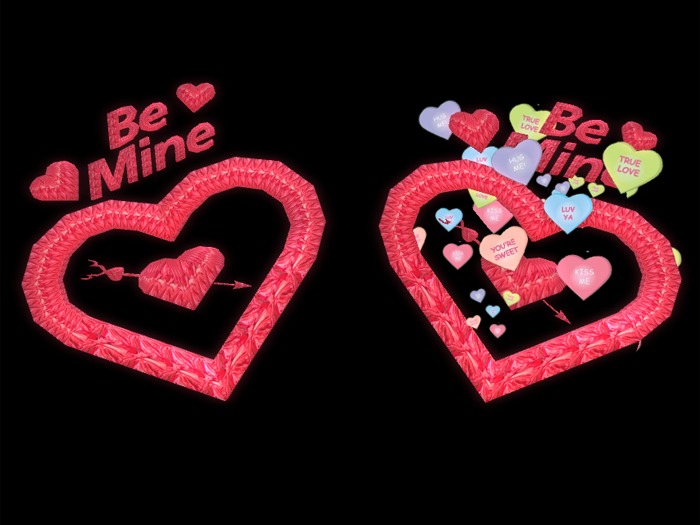 Be Mine Candy Hearts Valentine - Fuchsia