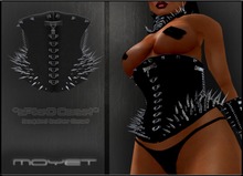 [Moyet]_{Extreme}_**Spiked_Corset**