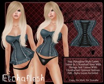 [Etchaflesh] Draqulara Empire Corset