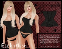 [Etchaflesh] The Damned Empire Corset