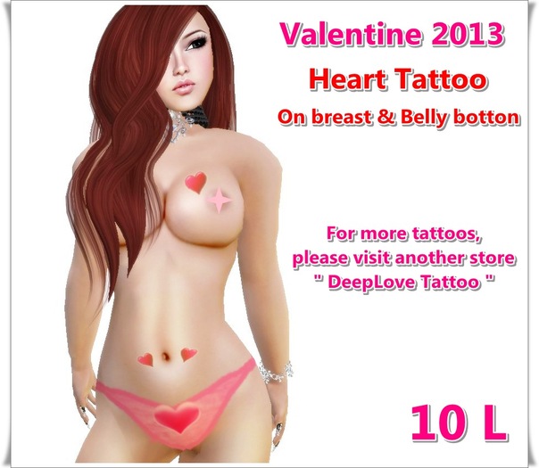 Promo Valentine 2013 :: Heart Tattoo