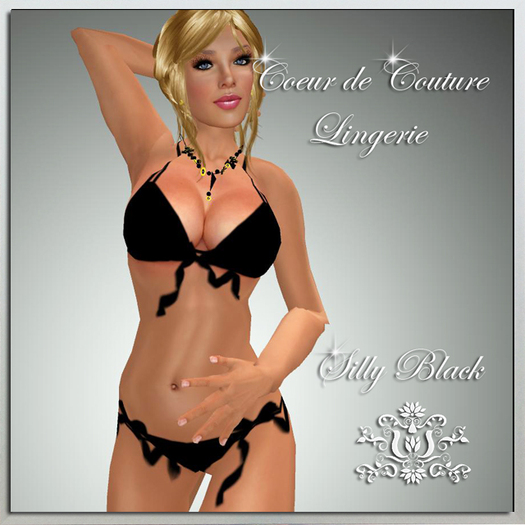 Coeur de Couture Lingerie Silly Black