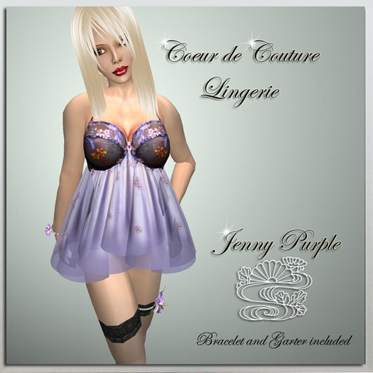 Coeur de Couture Lingerie Jenny Purple