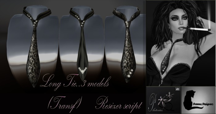 Long tie ( 3 models) Box