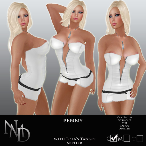 .:[NMD]:. Penny Box White ((Lola's Tango Appliers))