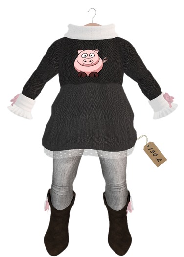 [Princess Couture] ~Dolly~ Black for ToddleeDoo