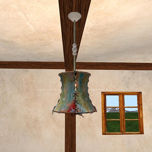 ~W&W~ Shabby Chic Butterfly Ceiling Lamp